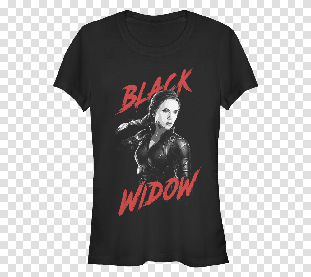 Junior Black Widow Marvel Comics Shirt Pig Destroyer Hoodie, Apparel, T-Shirt, Person Transparent Png