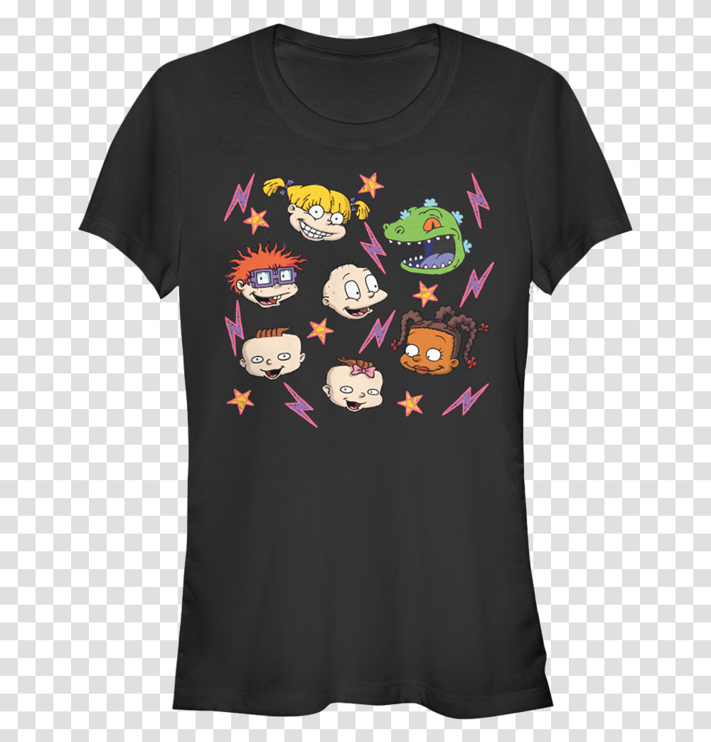 Junior Characters Rugrats Shirt, Clothing, Apparel, T-Shirt, Plant Transparent Png