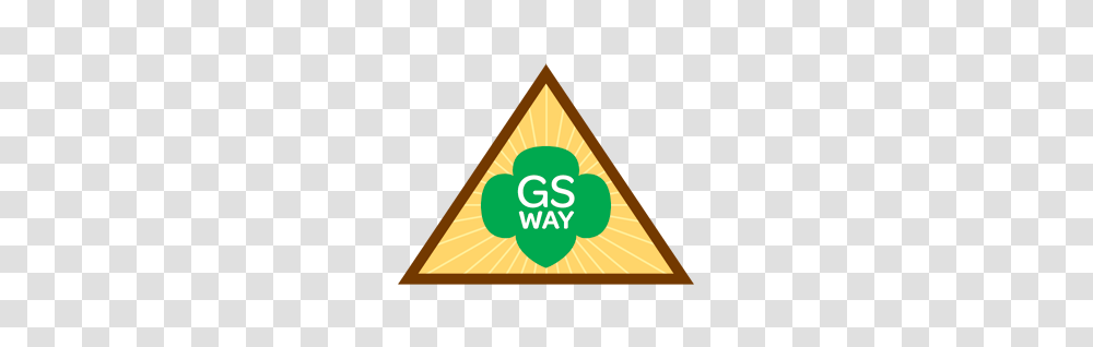 Junior Girl Scout Way State College Girl Scouts, Triangle, Green, Plectrum, Leaf Transparent Png