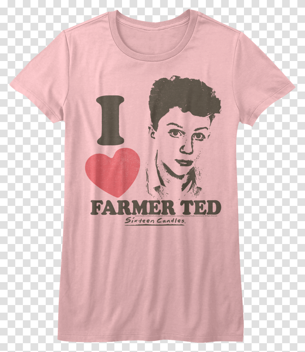 Junior I Love Farmer Ted Sixteen Candles Shirt Farmer Ted Screams Jake Sixteen Candles Transparent Png