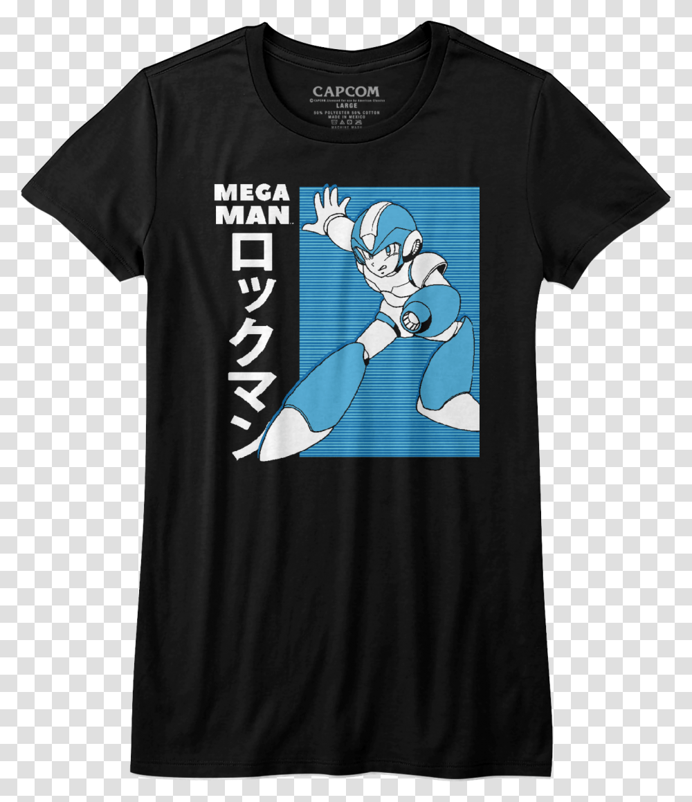 Junior Japanese Mega Man Shirt Gonna Need A Bigger Boat T Shirts, Apparel, T-Shirt, Sleeve Transparent Png