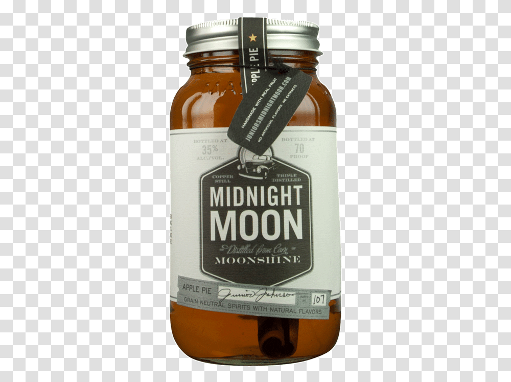 Junior Johnson Midnight Moon Apple Pie Midnight Moon Cinnamon Moonshine, Liquor, Alcohol, Beverage, Drink Transparent Png