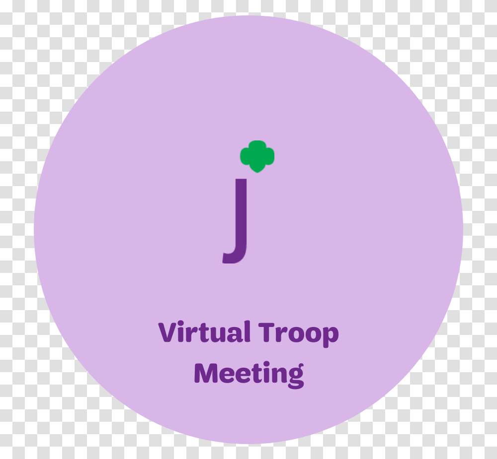 Junior Virtual Troop Meeting Dot, Purple, Balloon, Face, Symbol Transparent Png