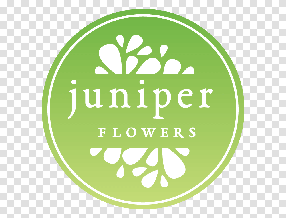 Juniper Flowers Juniper Flowers Logo, Label, Text, Symbol, Plant Transparent Png