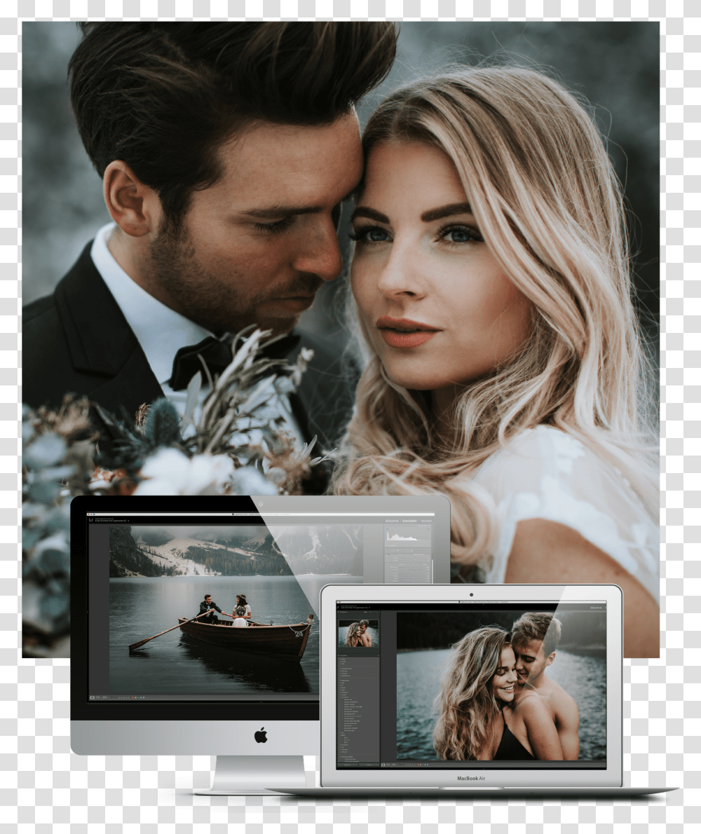 Juniper I Preset Lightroom Desktop Dating, Person, Monitor, Screen, Electronics Transparent Png