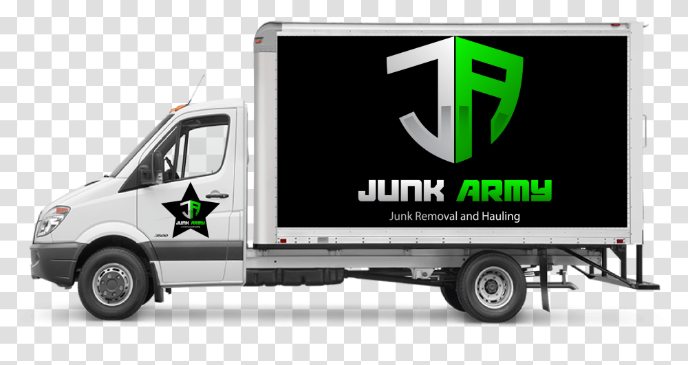 Junk Box Truck Tiny House, Transportation, Vehicle, Van, Moving Van Transparent Png