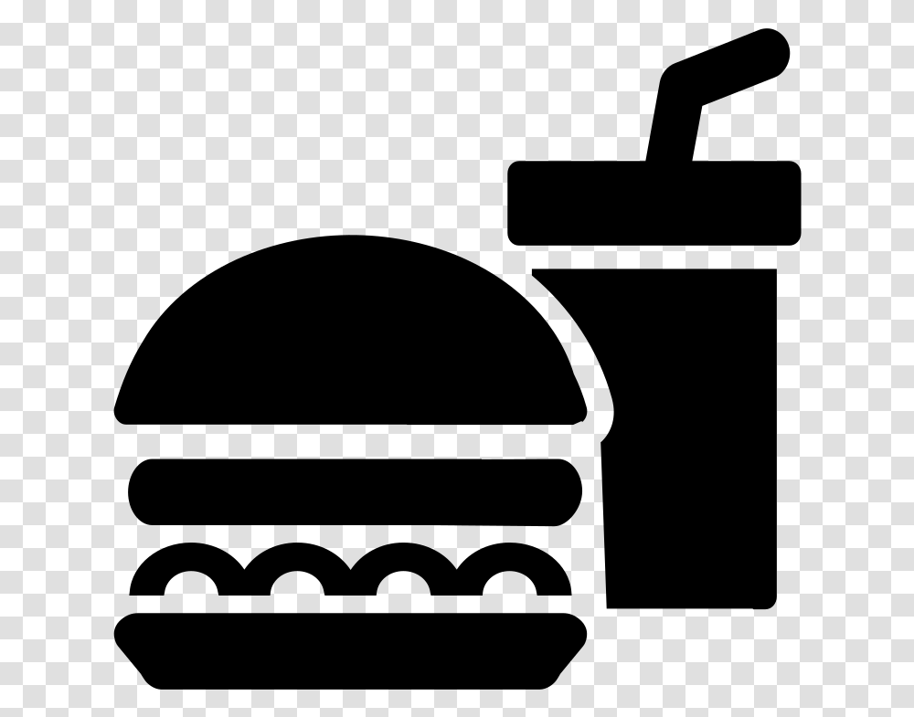 Junk Eating Food Drink Fast Icon Clipart Food Black And White Icon, Gray, World Of Warcraft Transparent Png