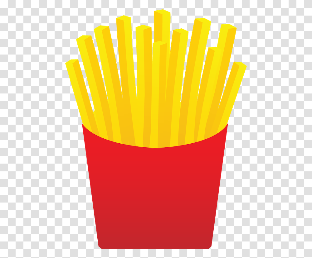 Junk Food Clipart Yellow, Fries, Pasta Transparent Png