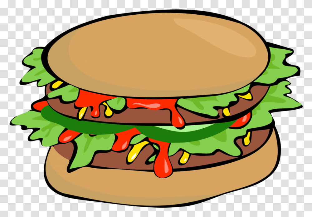 Junk Food Hamburger Snack Fast Food, Helmet, Apparel, Lunch Transparent Png