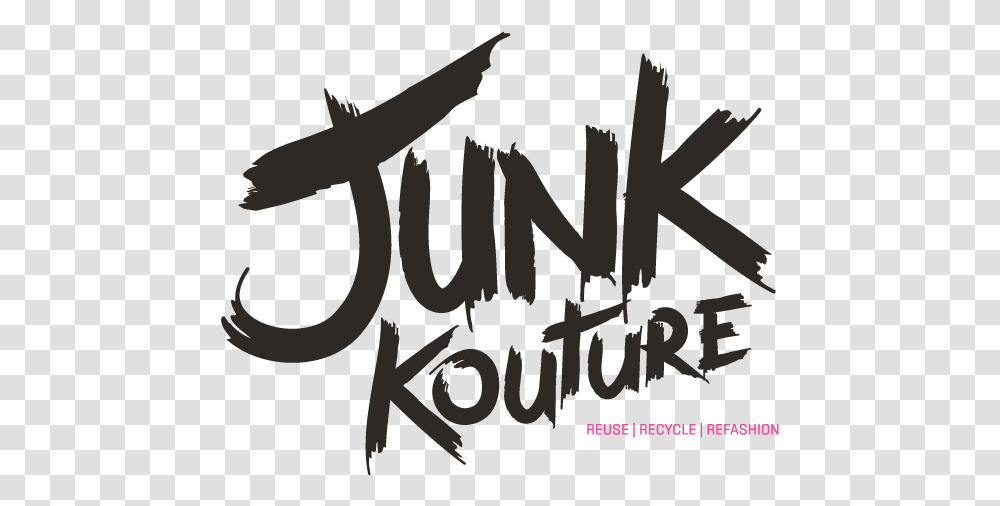 Junk Kouture Logo, Calligraphy, Handwriting, Alphabet Transparent Png