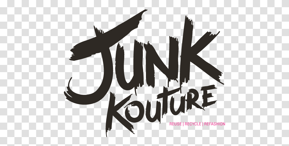 Junk Kouture Logo, Calligraphy, Handwriting, Alphabet Transparent Png ...