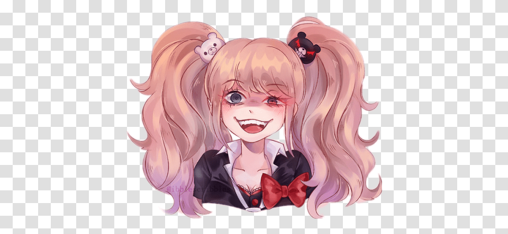 Junko Enoshima Enoshimajunko Sticker By Shigas Junko Enoshima Despair Expression, Manga, Comics, Book, Person Transparent Png