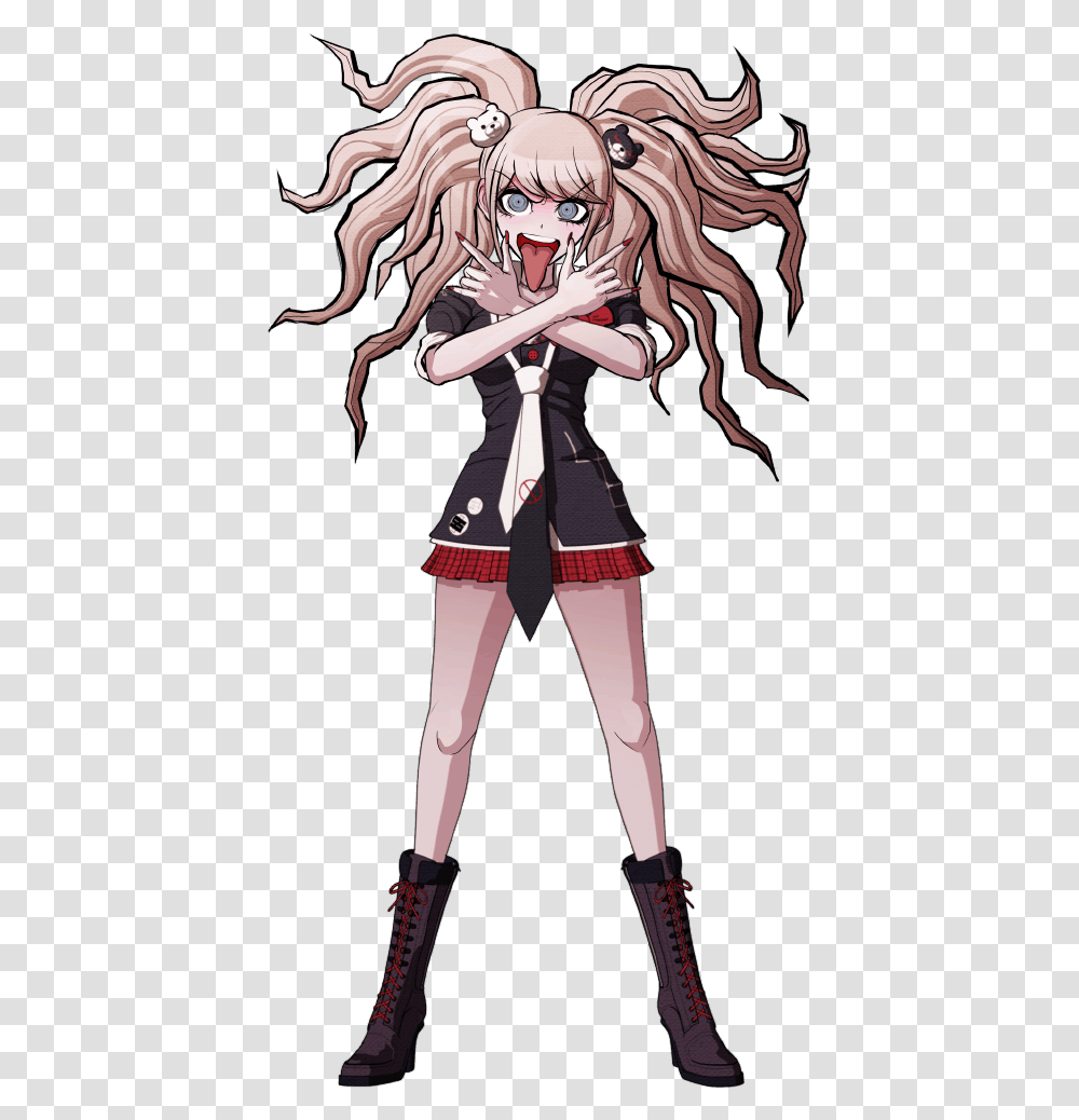 Junko Gallery Anime Characters With Tongue Piercings, Manga, Comics, Book, Person Transparent Png