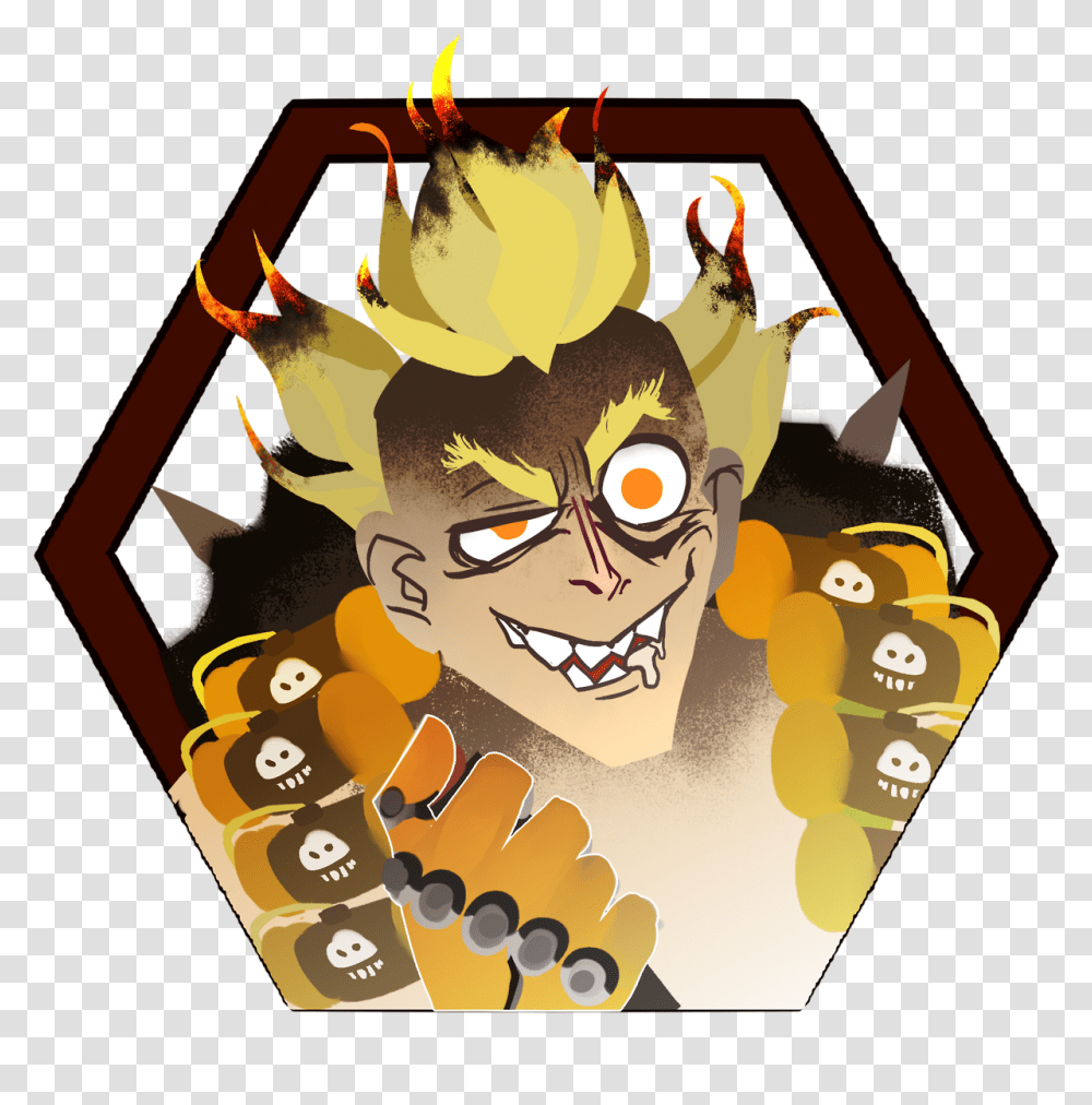 Junkrat From Overwatch, Advertisement, Poster, Paper Transparent Png
