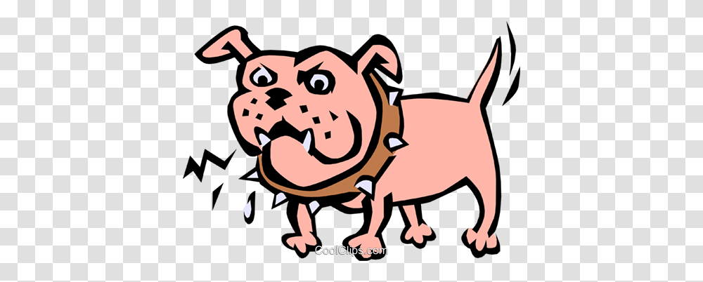 Junkyard Dog Royalty Free Vector Clip Art Illustration, Animal, Mammal, Piggy Bank, Hog Transparent Png