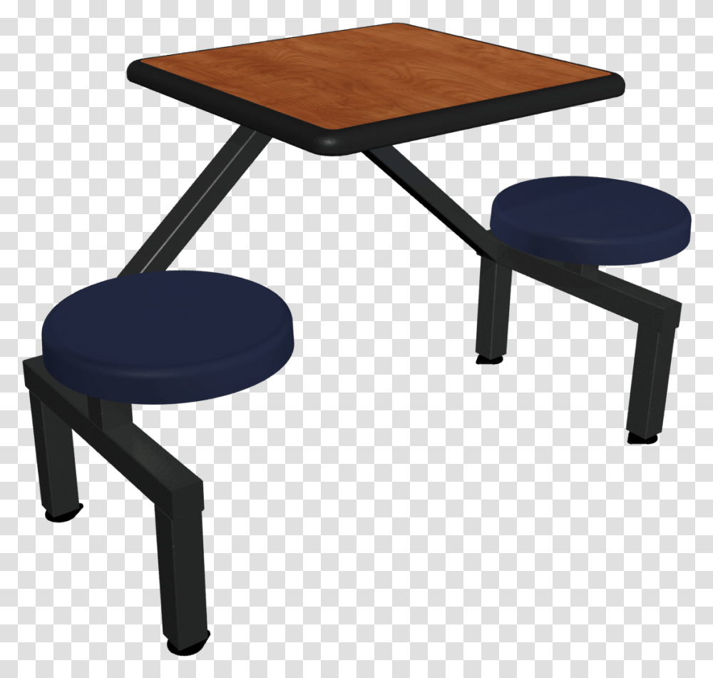 Jupiter Two Seat With Wild Cherry Laminate Black Dur Six Seat Cafeteria Table, Furniture, Coffee Table, Tabletop, Chair Transparent Png