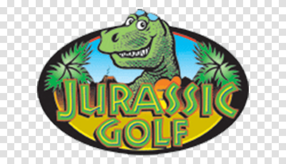 Jurassic Golf Cartoon, Reptile, Animal, Dinosaur, Birthday Cake Transparent Png