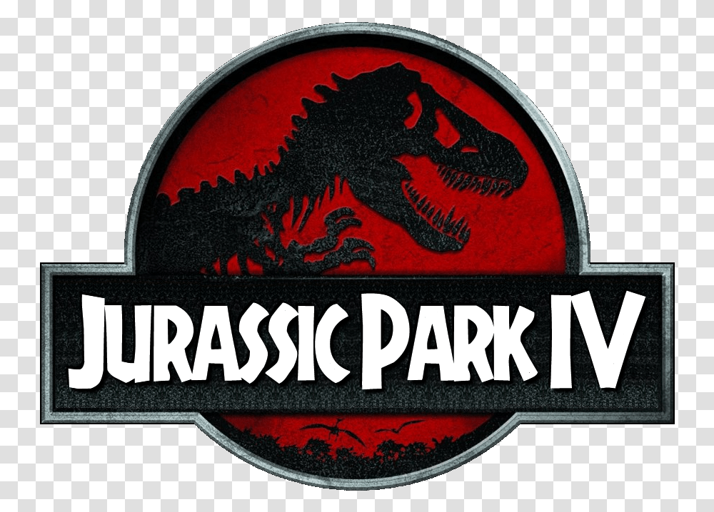 Jurassic Park 4 Logo, Trademark, Emblem, Poster Transparent Png