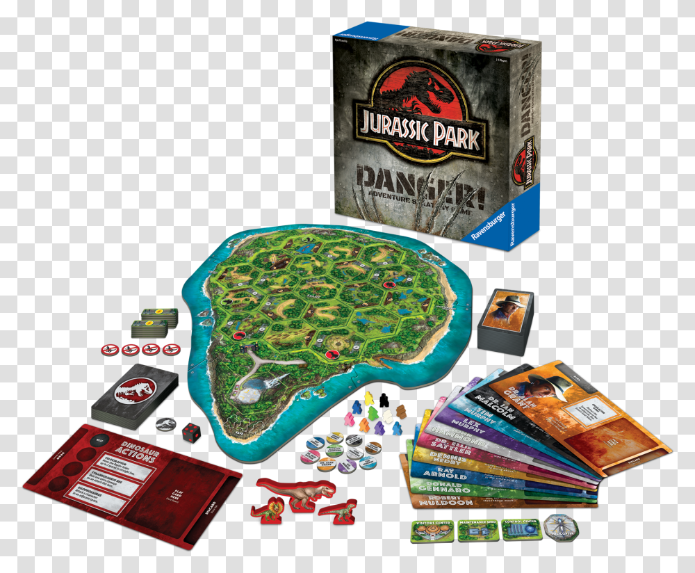 Jurassic Park Danger Board Game, Gambling, Metropolis, City, Urban Transparent Png