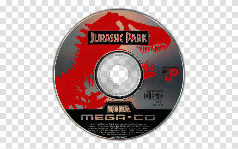 Jurassic Park, Disk, Dvd Transparent Png