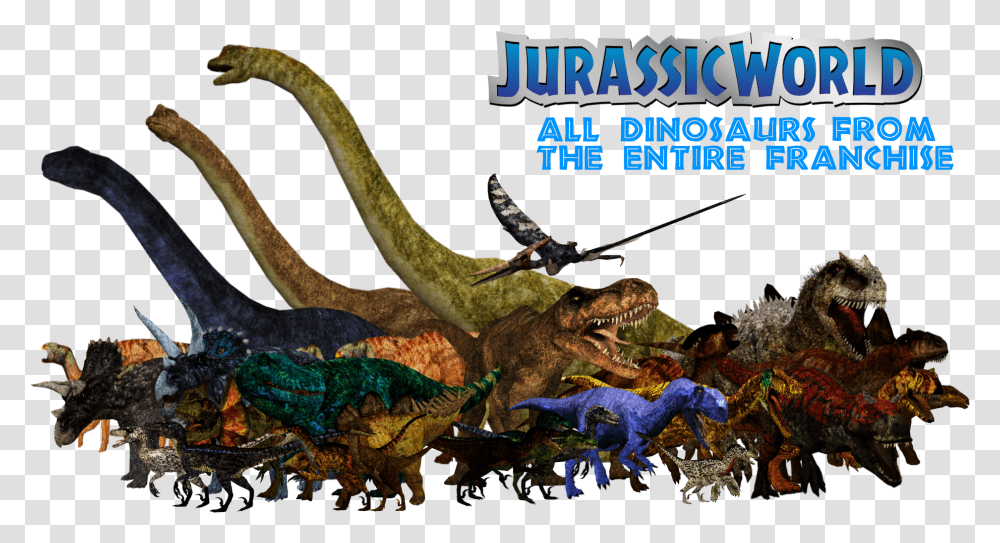 Jurassic Park Franchise Dinosaurs, Reptile, Animal, T-Rex, Painting Transparent Png
