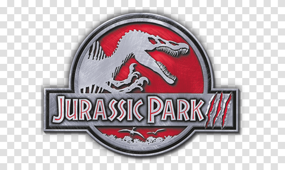 Jurassic Park Iii Netflix Jurassic Park 3 Logo Background, Symbol, Trademark, Emblem, Spoke Transparent Png