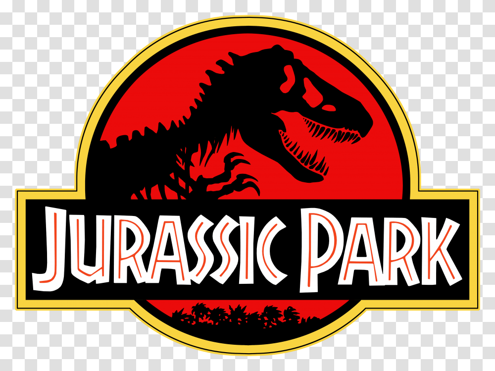 Jurassic Park Logo, Trademark, Dragon Transparent Png