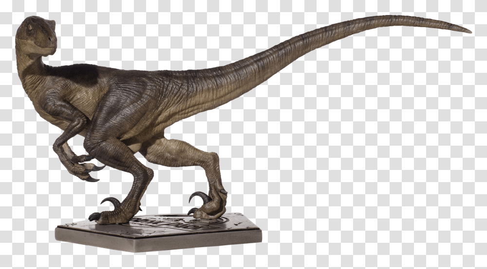Jurassic Park Raptor Statue, Dinosaur, Reptile, Animal, T-Rex Transparent Png