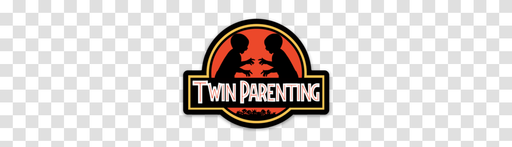 Jurassic Park Style Twin Parenting Magnet Twin T Shirt Company, Word, Person, Poster Transparent Png