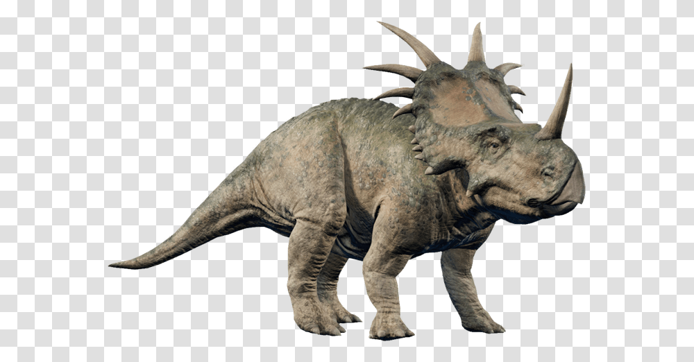 Jurassic World Evolution Styracosaurus, Dinosaur, Reptile, Animal, T-Rex Transparent Png