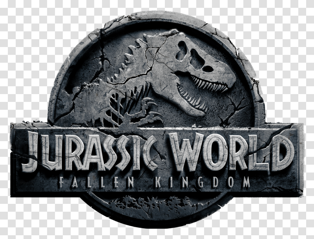 Jurassic World Fallen Kingdom Logo, Trademark, Emblem, Coin Transparent Png