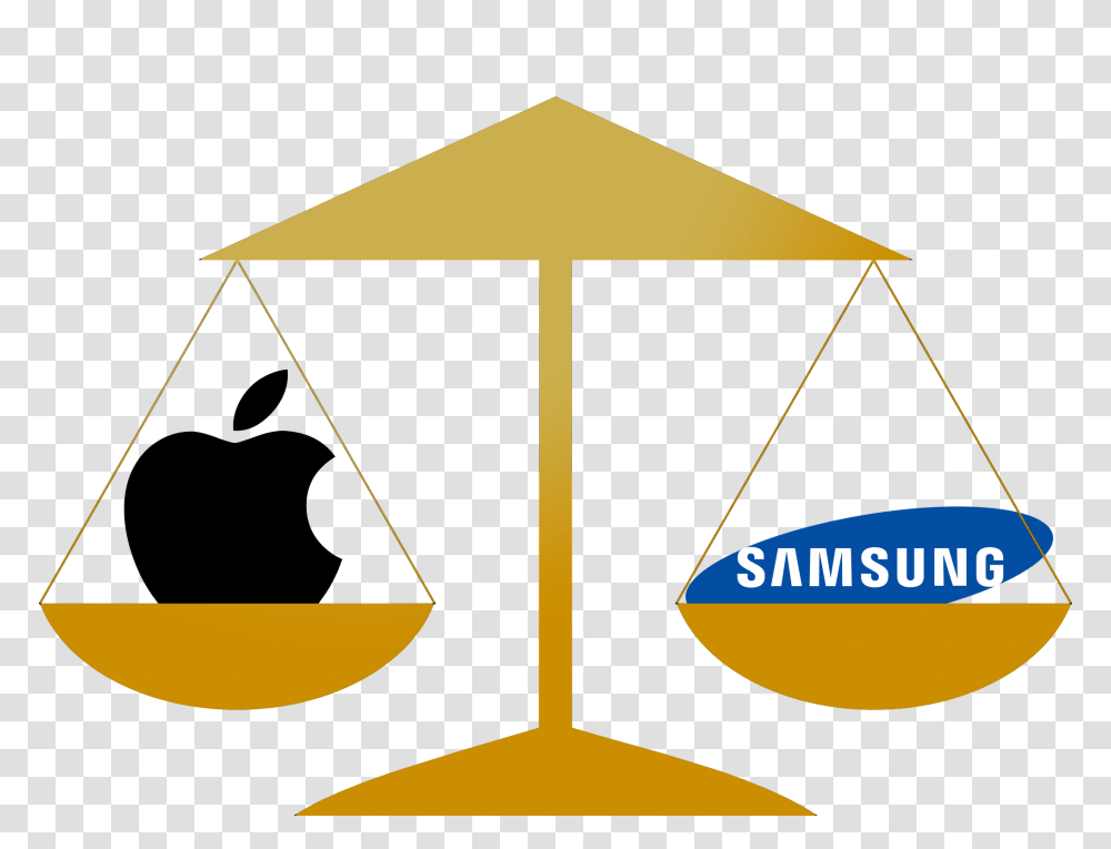 Jury Again Punishes Samsung For Copying Apple Leaf&core Apple And Samsung, Art, Triangle Transparent Png