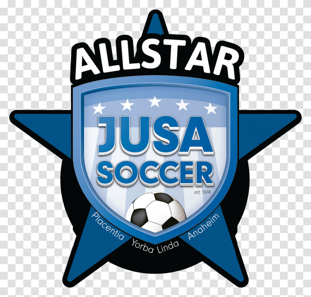 Jusa, Logo, Trademark, Soccer Ball Transparent Png