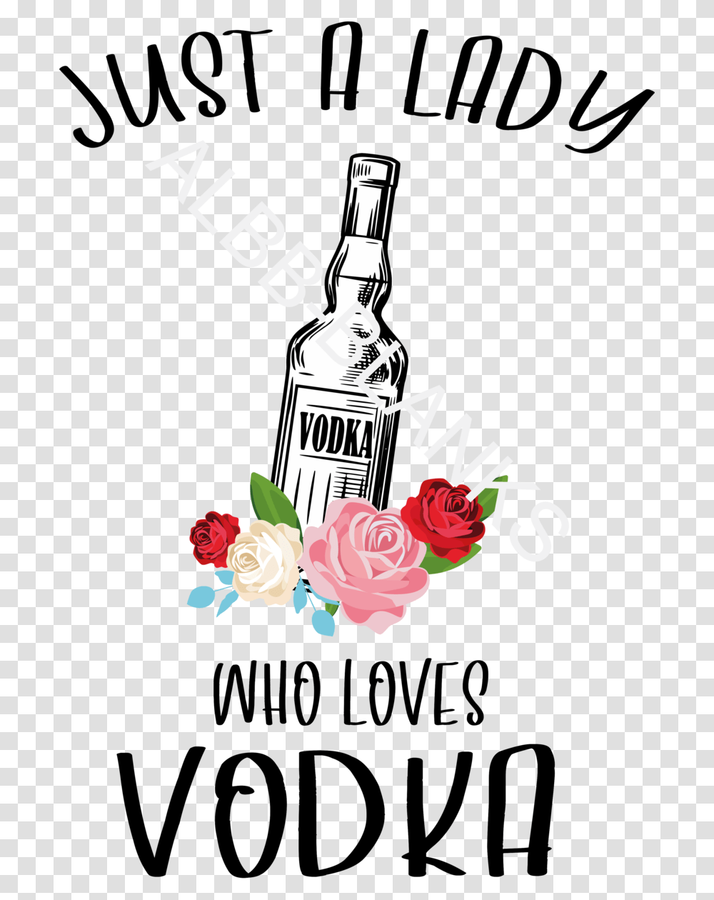 Just A Lady Vodka Albb Blanks, Beverage, Drink, Alcohol Transparent Png