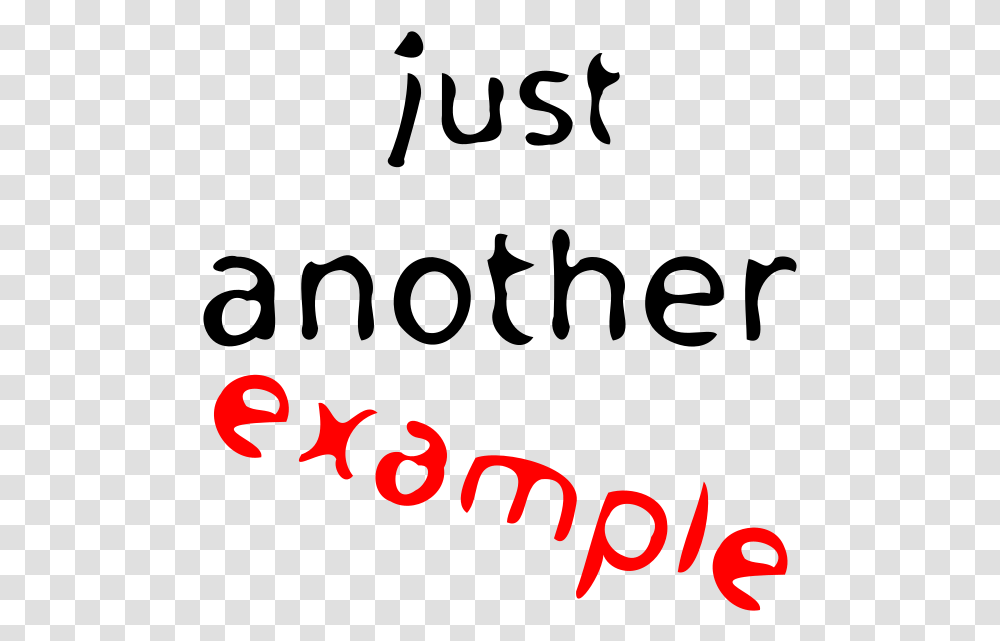 Just Another Example, Alphabet, Number Transparent Png