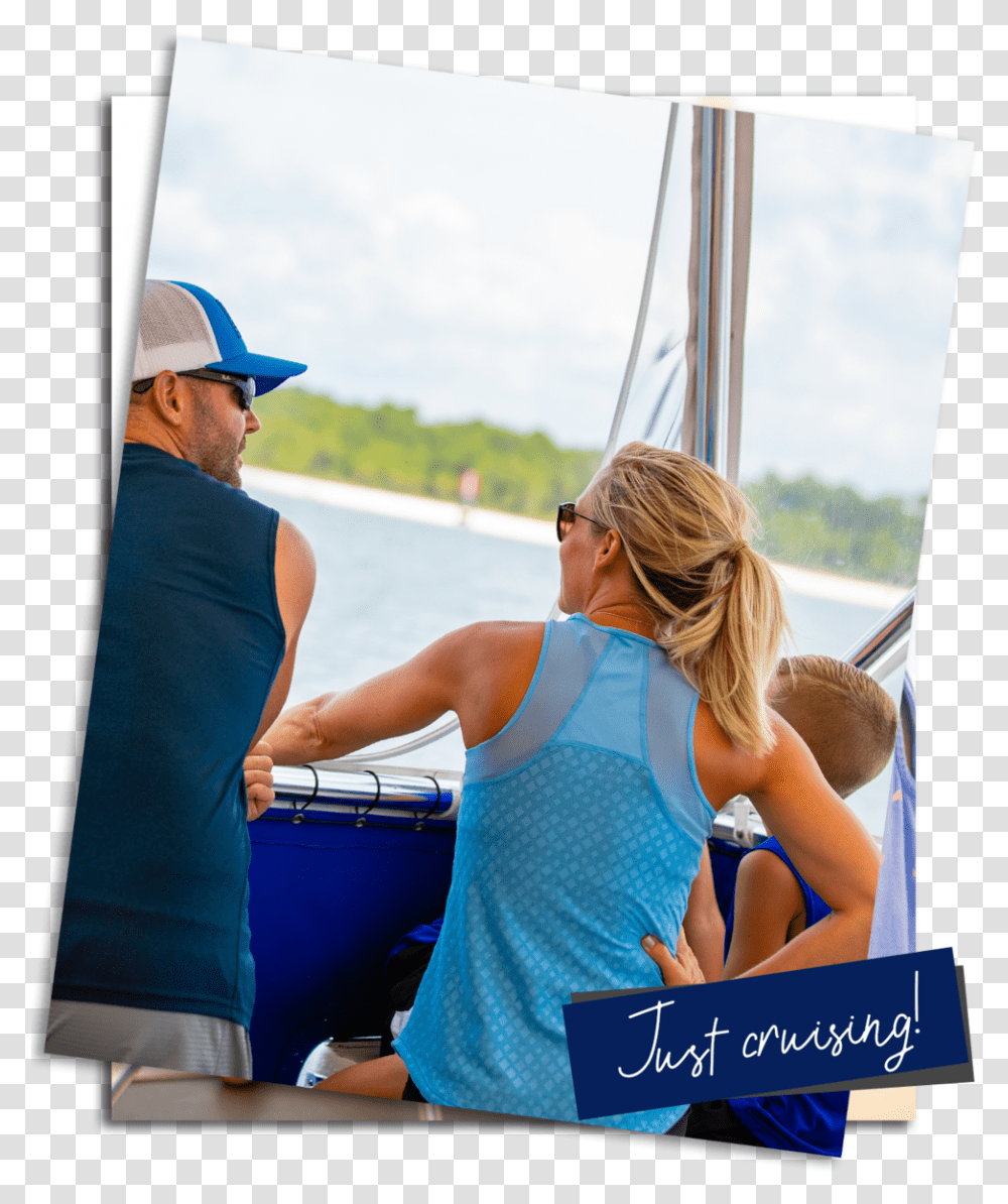 Just Cruising Vacation, Person, Hat, Shorts Transparent Png