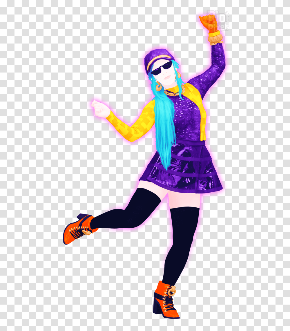 Just Dance 2020 Game Artworks At Riot Pixels Illustration, Costume, Person, Clothing, Leisure Activities Transparent Png