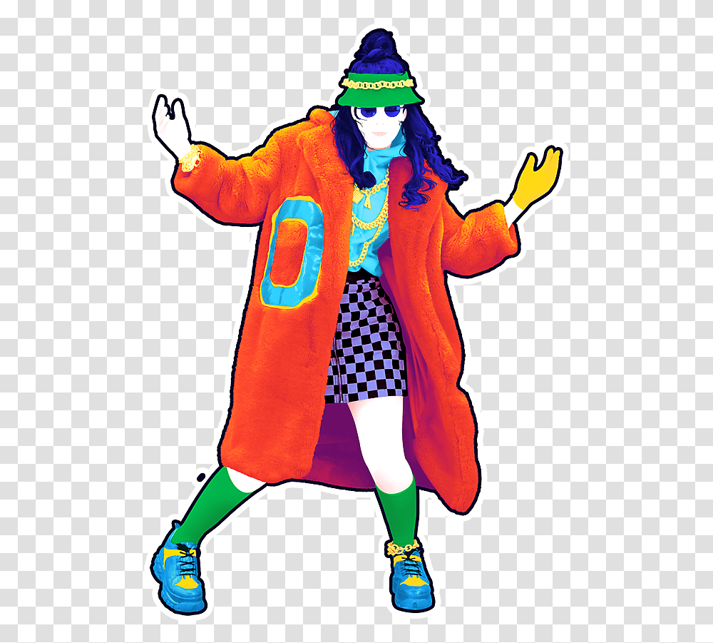 Just Dance 2020 Game Just Dance 2020 Characters, Clothing, Person, Costume, Performer Transparent Png