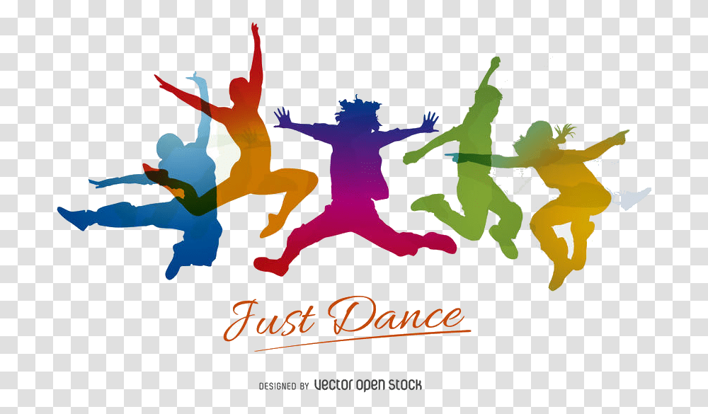 Just Dance Vector Swirl Clipart Free On Color Dance Vector, Poster, Advertisement, Flyer, Paper Transparent Png