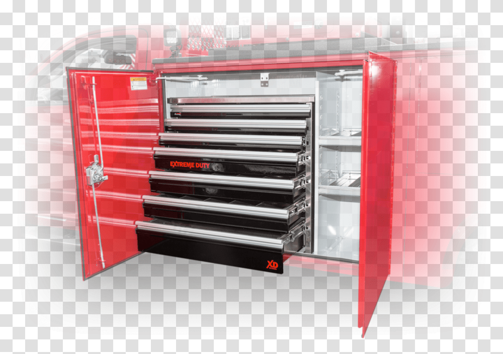 Just Drawers Ctech Tool Drawers, Truck, Vehicle, Transportation, Fire Truck Transparent Png