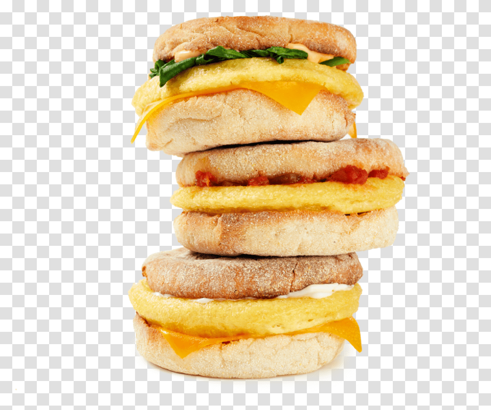 Just Egg Patty 4 Just's Egg, Bread, Food, Burger, Pancake Transparent Png