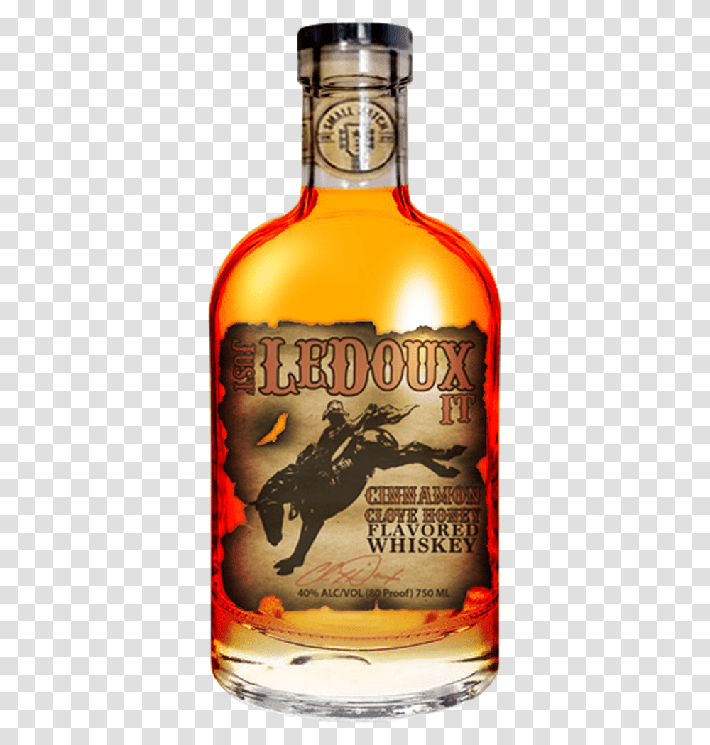 Just Le Doux It Cinnamon Clove Honey Whiskey Blended Bourbon, Liquor, Alcohol, Beverage, Drink Transparent Png