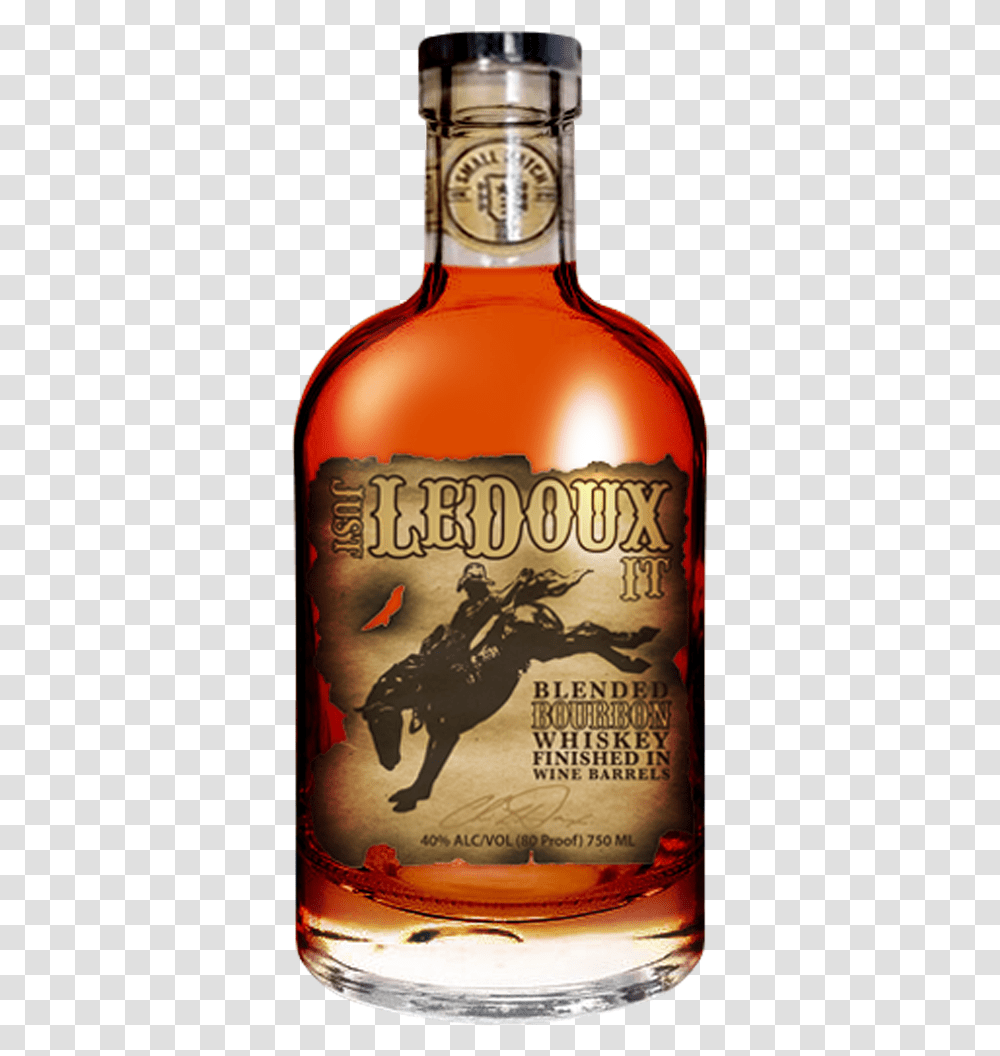 Just Ledoux It Double Cask Blended Bourbon Whiskey Blended Bourbon, Liquor, Alcohol, Beverage, Drink Transparent Png