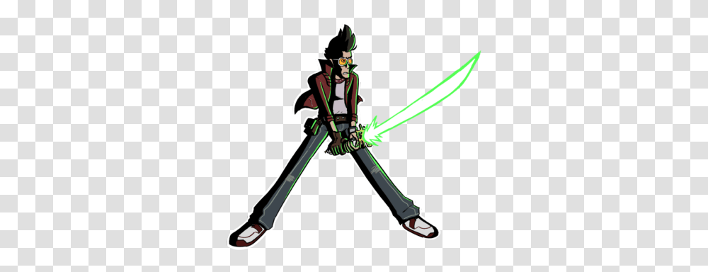 Just Like Travis Touchdown No More Heroes Travis Touchdown, Bow, Duel, Samurai, Knight Transparent Png