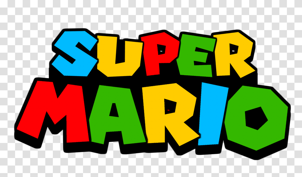 Just Made Mario Logo From Scratch Mario, Word, Number Transparent Png