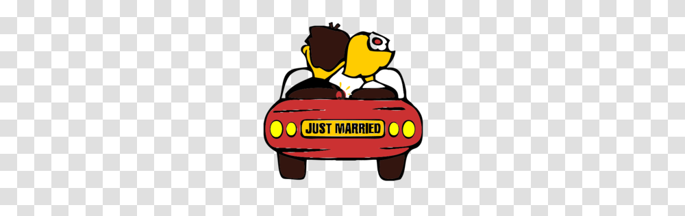 Just Married Clipart Image, Dynamite, Weapon, Weaponry, Car Transparent Png