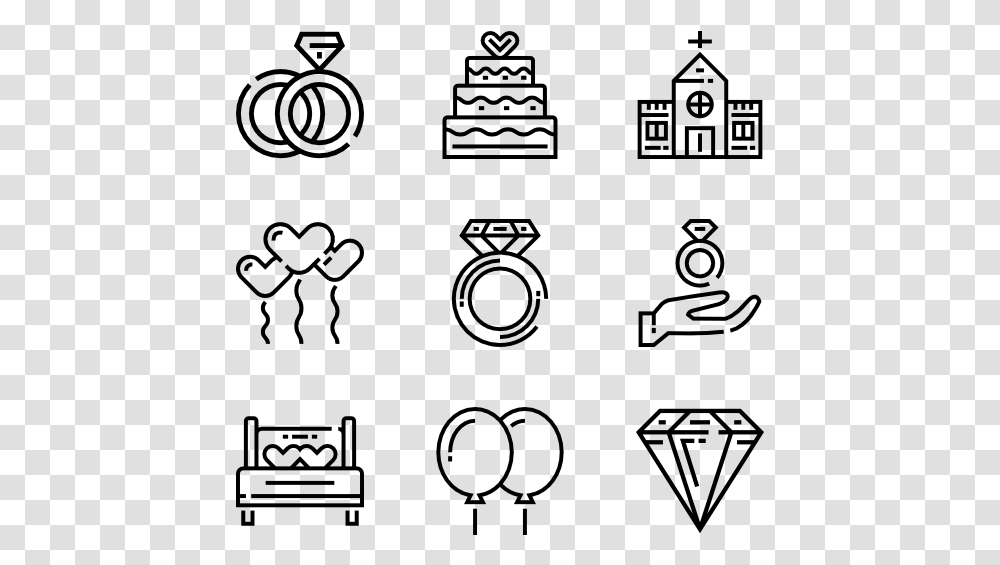 Just Married Kitchen Tools Icons, Gray, World Of Warcraft Transparent Png