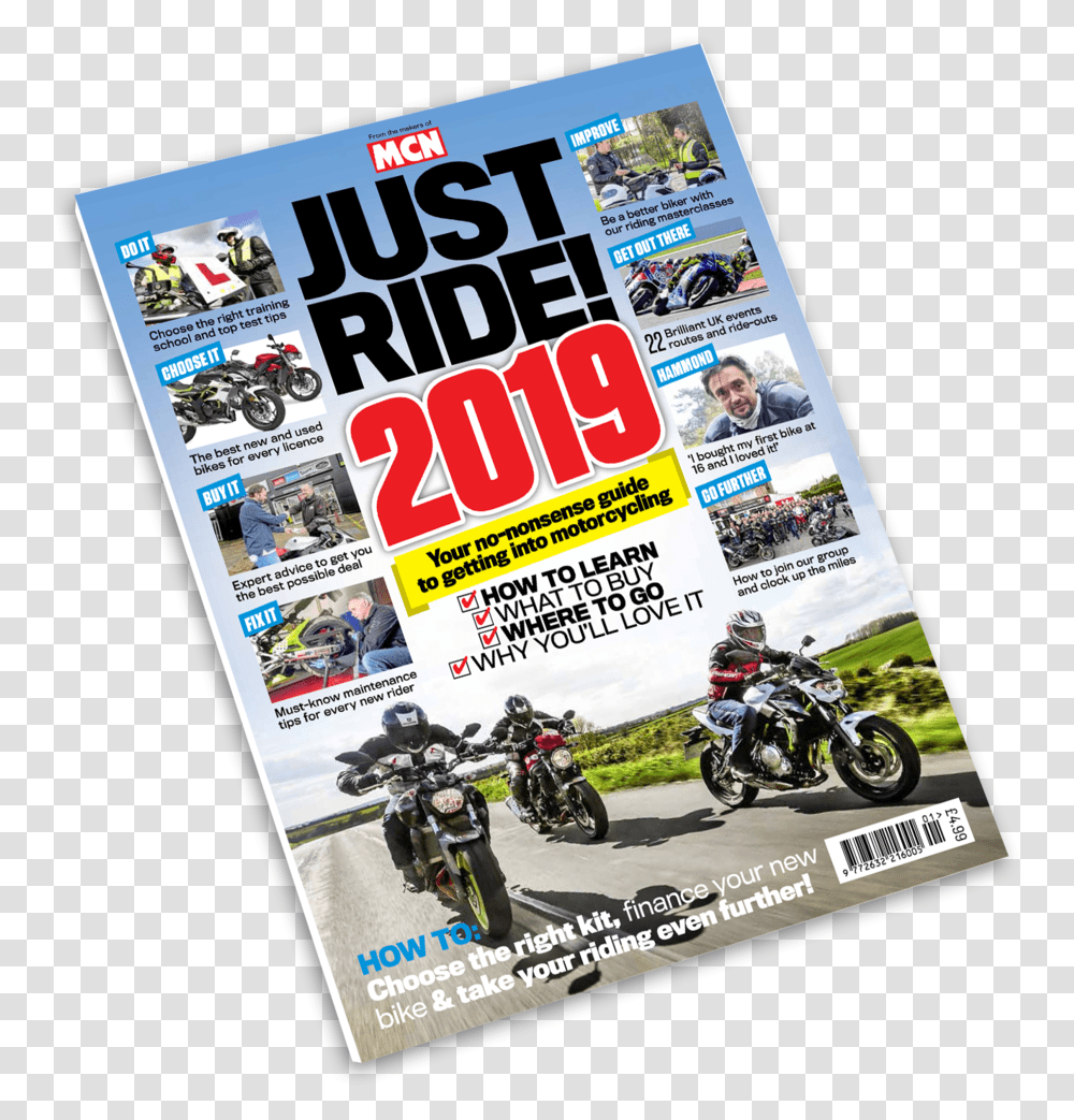 Just Ride 2019 3d Cover Online Advertising, Motorcycle, Vehicle, Transportation, Wheel Transparent Png