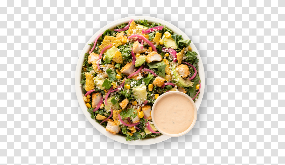 Just Salad Chicken Shawarma Salad, Dish, Meal, Food, Plant Transparent Png