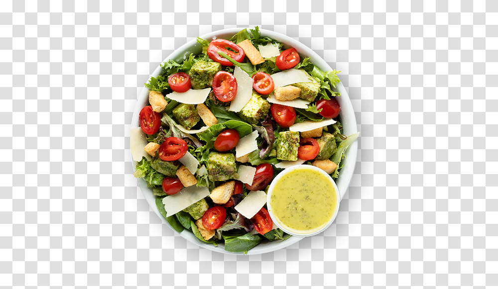 Just Salad Pesto Chicken Paradise, Food, Dish, Meal, Plant Transparent Png